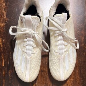 Adidas Adizero 12.0 'Triple White' football cleat with product code GX5413